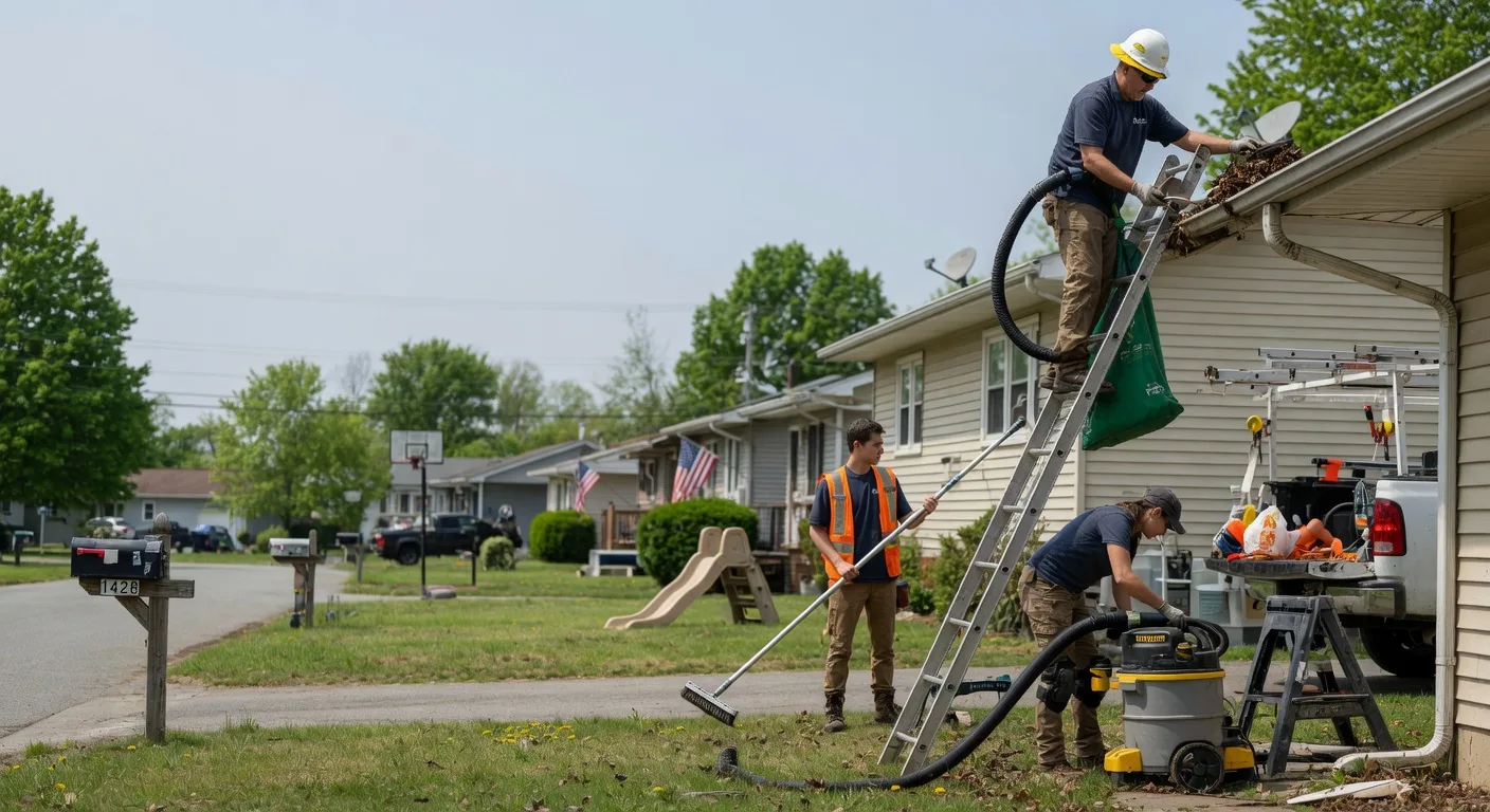 Gutter Installation in Fredericksburg, PA near me